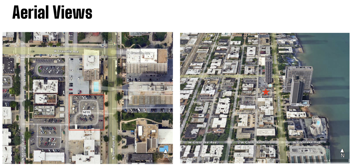 Full building permit issued for development at 6150 N. Sheridan